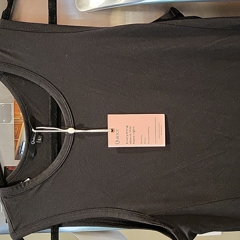 New Quince Tensel Jersey Tank Maxi Dress - Picture 6 of 8